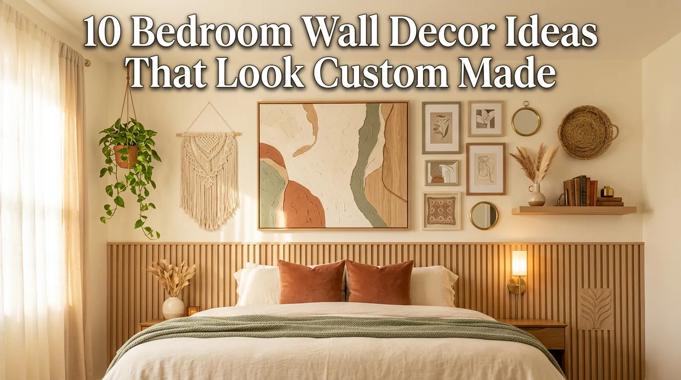 10 Bedroom Wall Decor Ideas That Look Custom Made