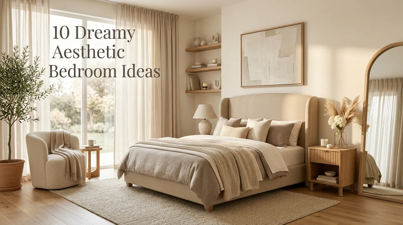10 Dreamy Aesthetic Bedroom Ideas