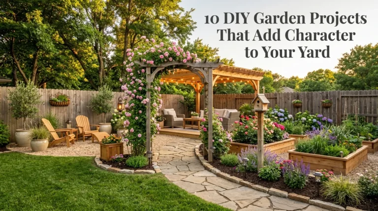 10 DIY Garden Projects That Add Character to Your Yard