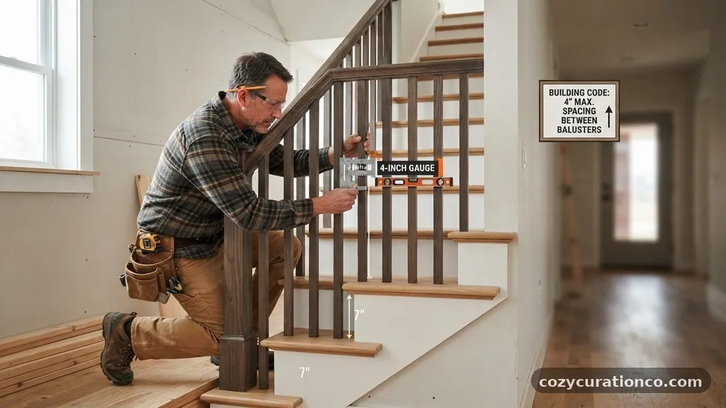 The Importance of Treads and Risers - What Is the Maximum Code Spacing Between Stair Railing Balusters?